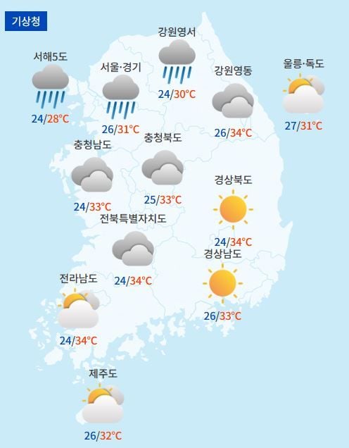 전국날씨예보 / 케이웨더
