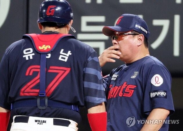 “8연패 늪에 빠진 롯데”…뒷걸음질 친 가을야구 확률 73.5%로 급락 / 연합뉴스