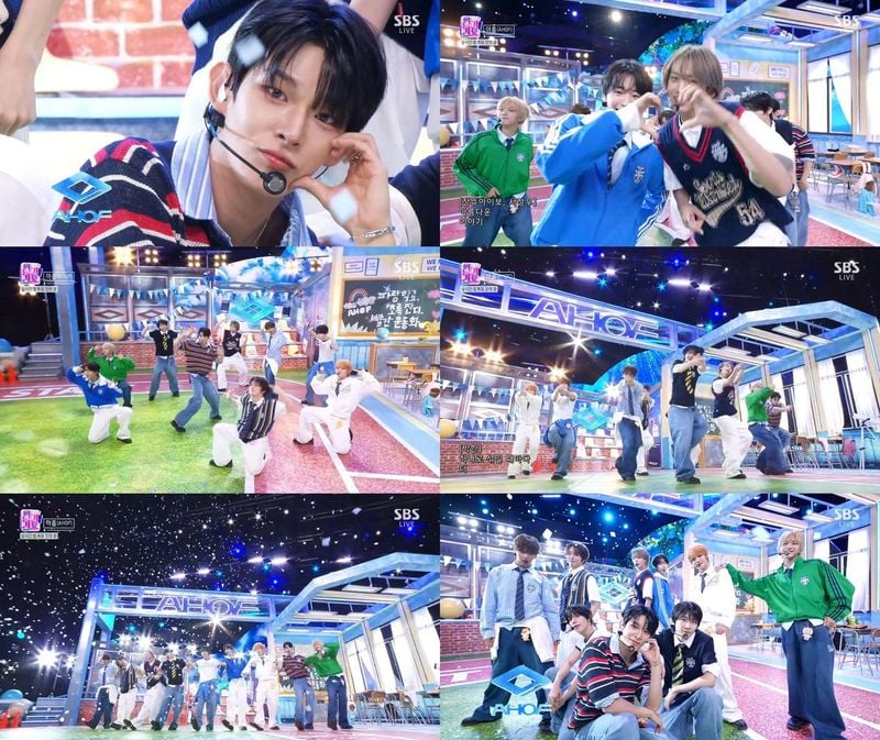 “아홉, 청춘을 닮다”…‘인기가요’ 무대서 청량 퍼포먼스→여름 감성 폭발 / SBS