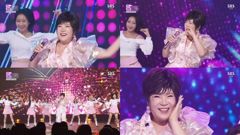 “에너지로 무대 압도했다”…김연자, ‘인기가요’서 댄스 넘버로 불붙인 주말→EDM 영역 도전 / SBS