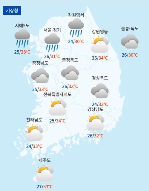전국날씨예보 / 케이웨더