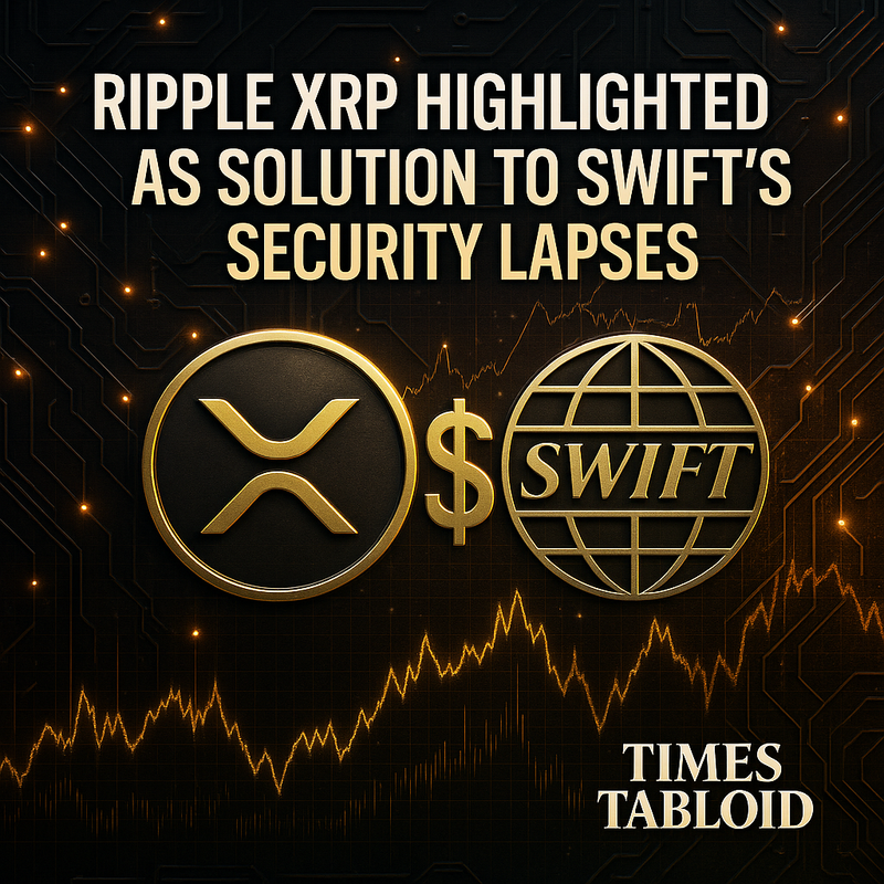 리플 XRP, SWIFT 보안 대안 부상