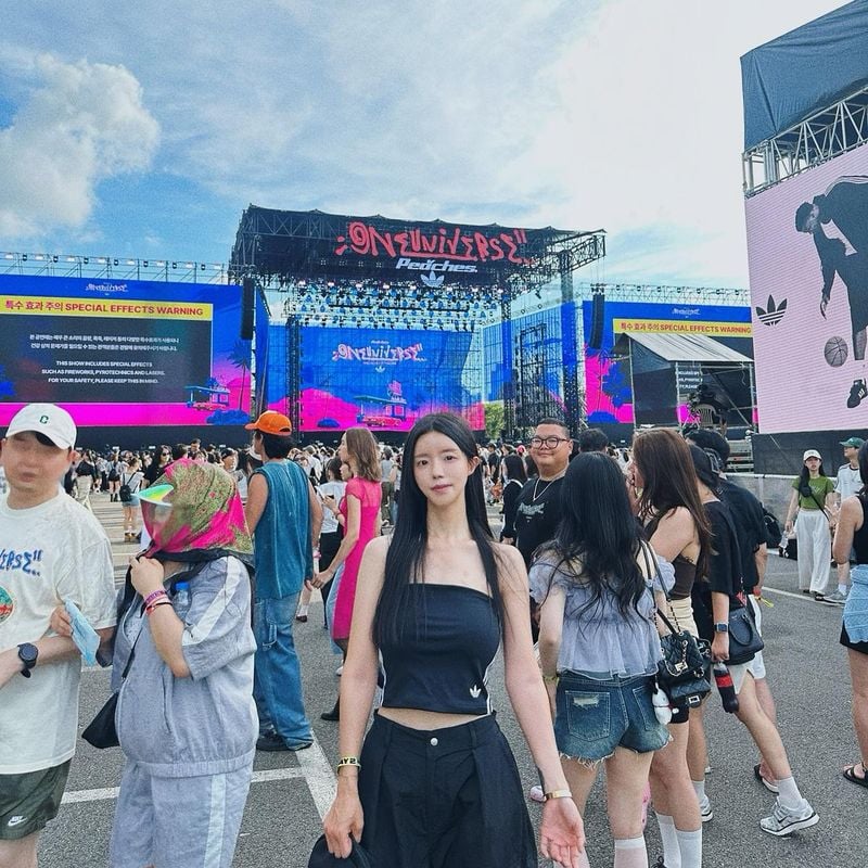 “환상적이라는 말, 올해도 통했다”…박시현, 여름 페스티벌→청량함 폭발 / 카레이서 박시현 인스타그램