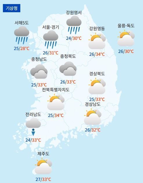 전국날씨예보 / 케이웨더