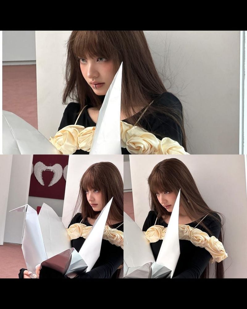 “앞머리 is gone”…리즈, 고요한 응시→신비로운 변신 / 걸그룹 아이브 리즈 인스타그램