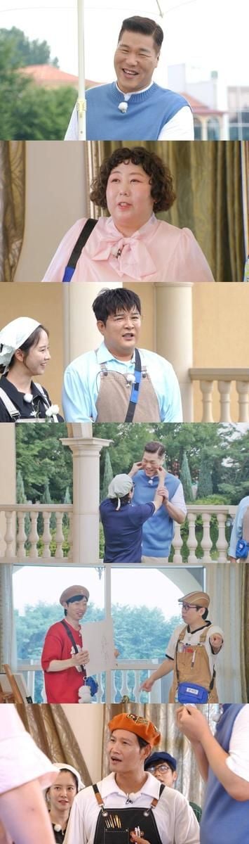 “찡찡이 막내 된 서장훈”…런닝맨 서장훈·신기루·신동, 예술명가 전쟁→반전 매력 폭발 / SBS