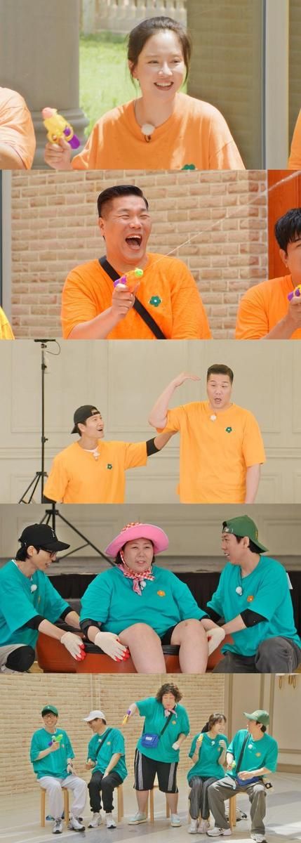 “1박 2일” 외친 송지효…런닝맨 송지효, 허당 레이스→현장 초토화