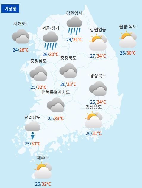 전국날씨예보 / 케이웨더
