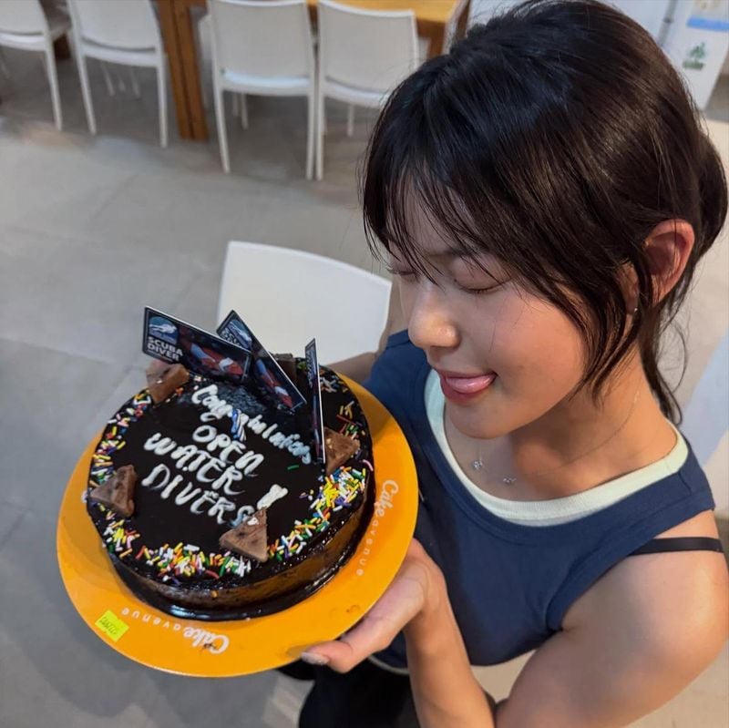 “야호 오픈워터 끝”…민서, 여름 해방감→도전 인증의 순간 / 가수 민서 인스타그램