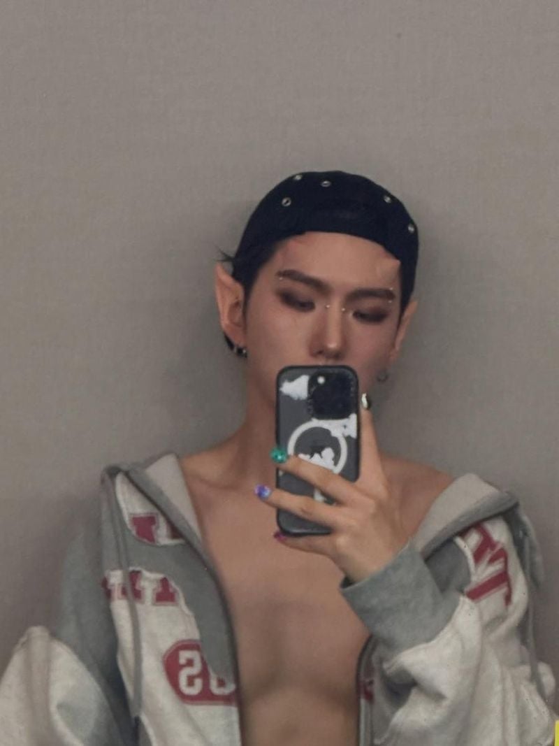 “Do What I Want”…기현, 엣지 있는 시선→자유 감성 강조 / 그룹 몬스타엑스 기현 인스타그램