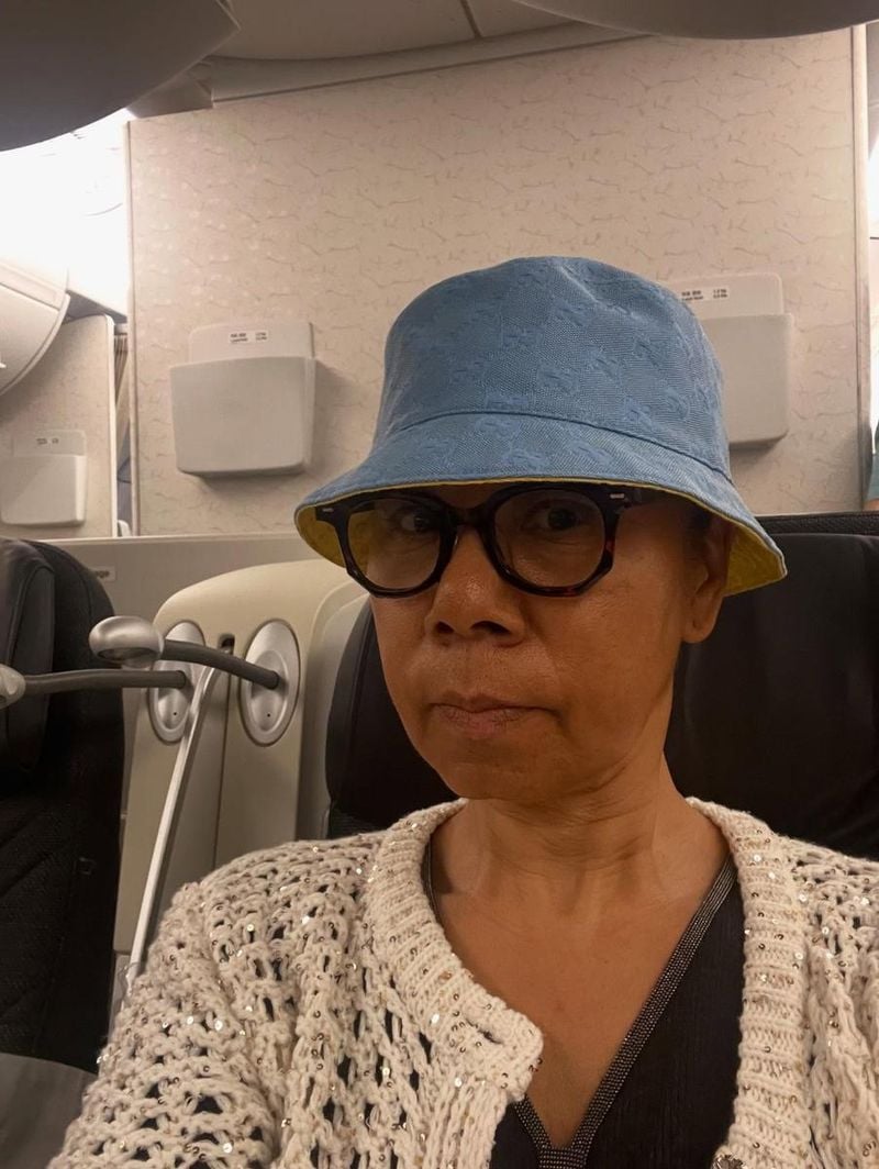 “다녀올께요”…인순이, 긴장과 설렘의 여행길→비행기 셀카로 전한 변화 / 가수 인순이 인스타그램