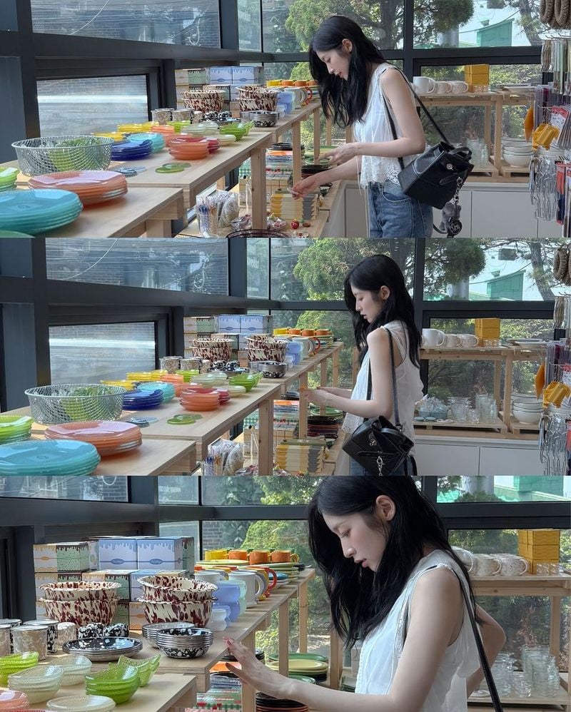 “느리게 흐르는 오후”…아린, 한여름 햇살 속→잔잔한 일상 미학 / 걸그룹 오마이걸 아린 최예원 인스타그램