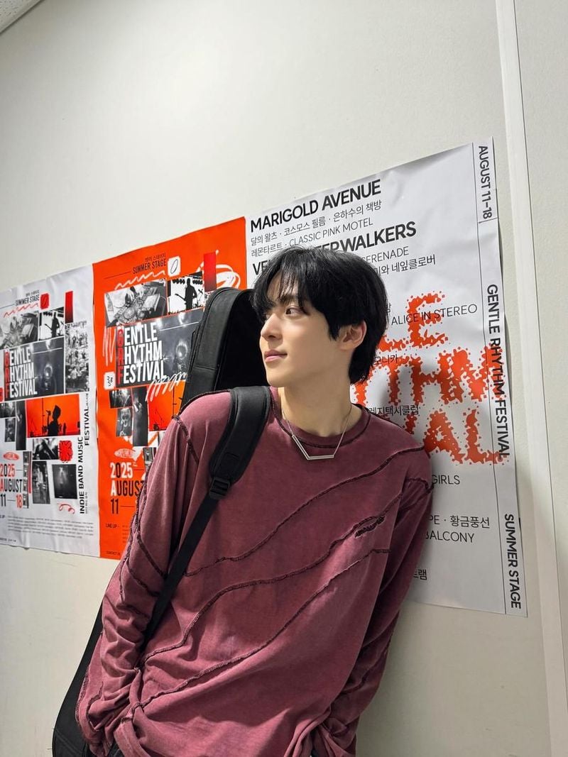 “Back!Stage”…윤호, 무드 넘긴 여름 밤→감성 가득 현장 / 그룹 에이티즈 윤호 인스타그램