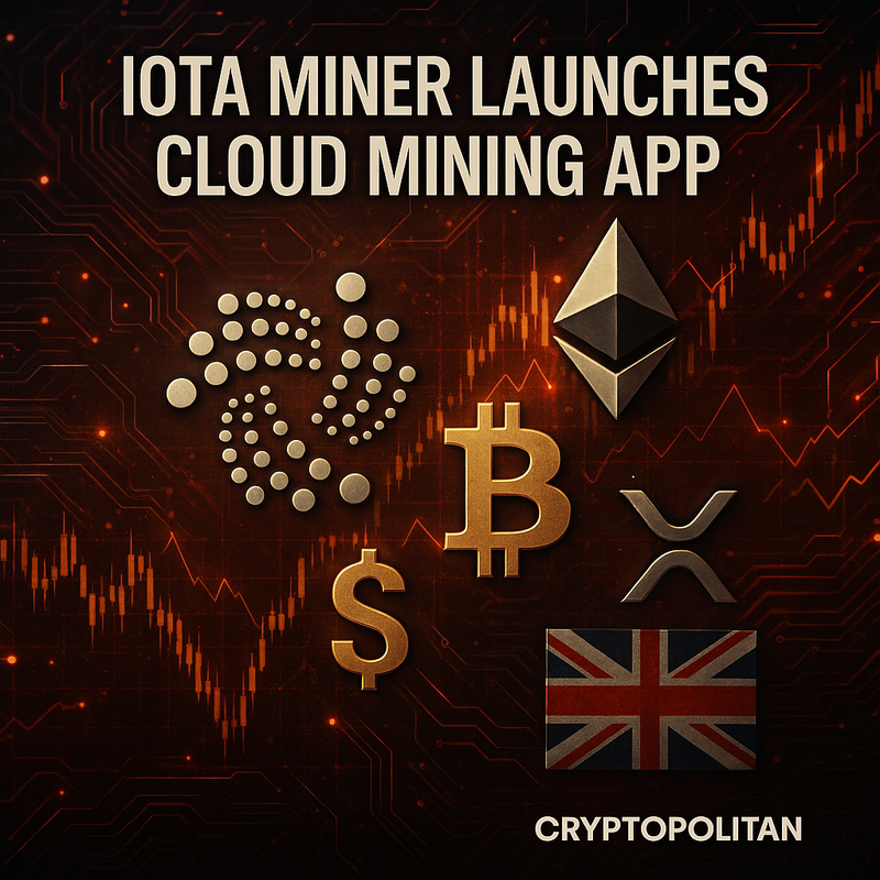 IOTA 마이너, 클라우드 채굴 모바일 앱 출시