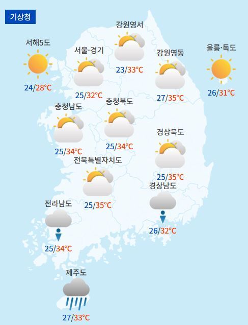 전국날씨예보 / 케이웨더