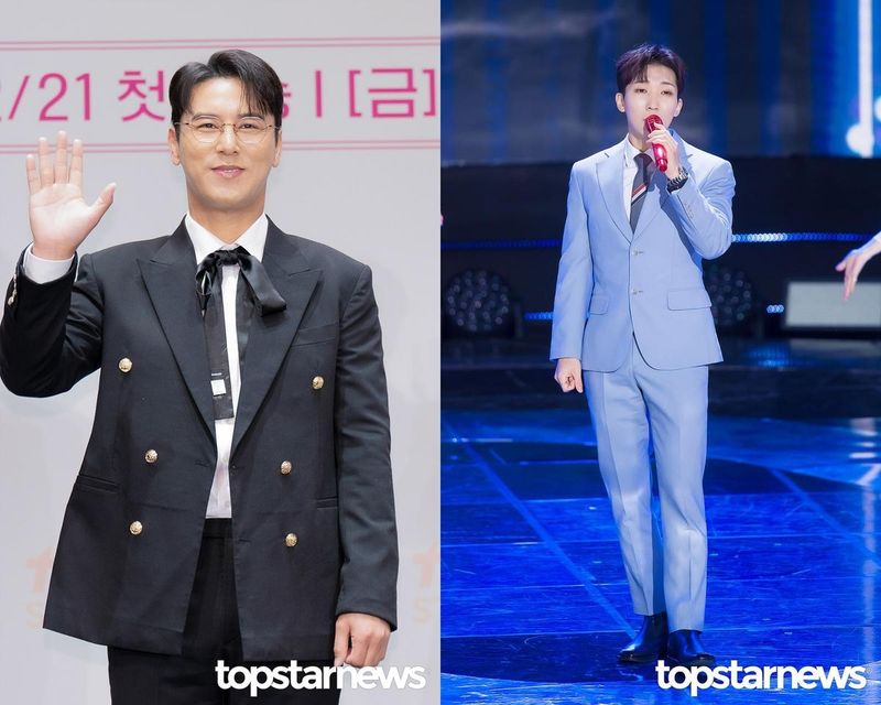 장민호-양지원 / 톱스타뉴스 HD포토뱅크