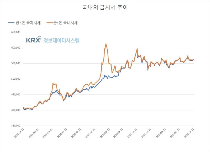 국내외 금값 상승·환율 불안 지속 (금값시세)