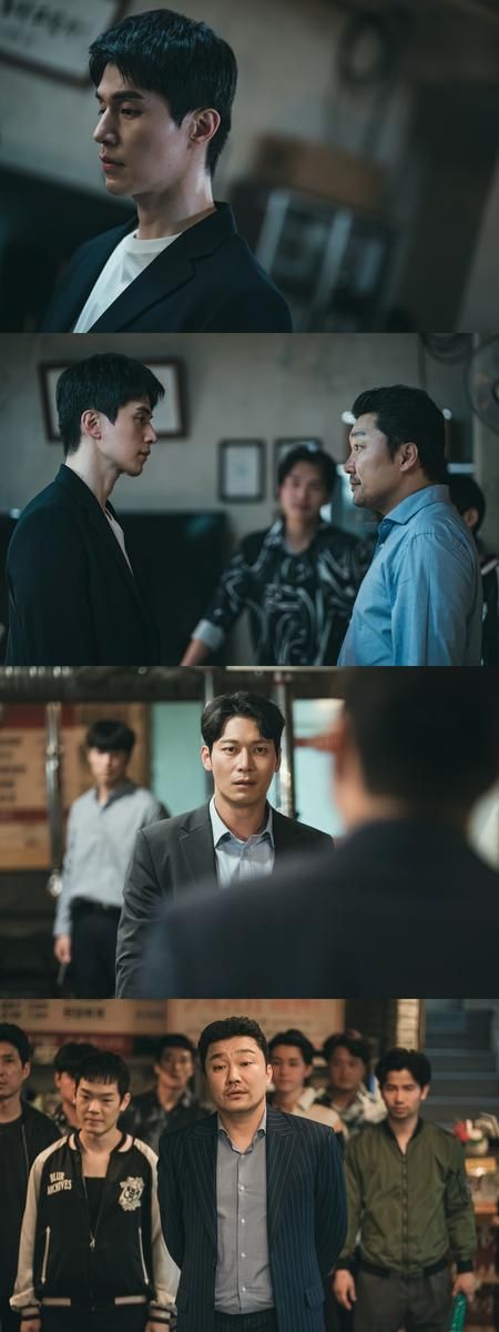 “한계에 내몰린 이동욱”…‘착한 사나이’ 조직 싸움 속 절체절명 위기→박훈·한재영 팽팽한 신경전 / JTBC