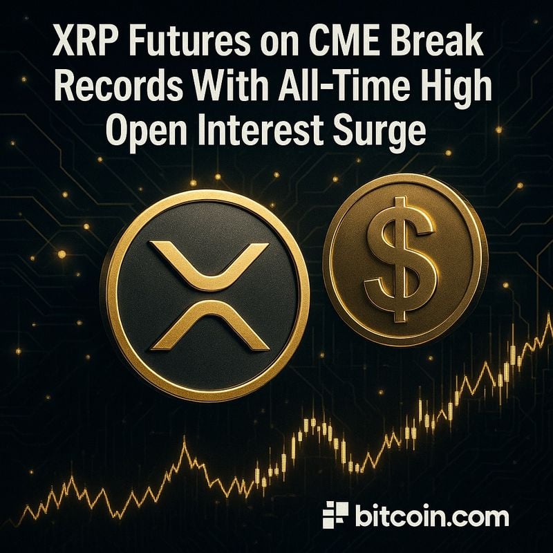 리플 XRP 선물, CME서 사상 최고 기록…기관 수요 급증