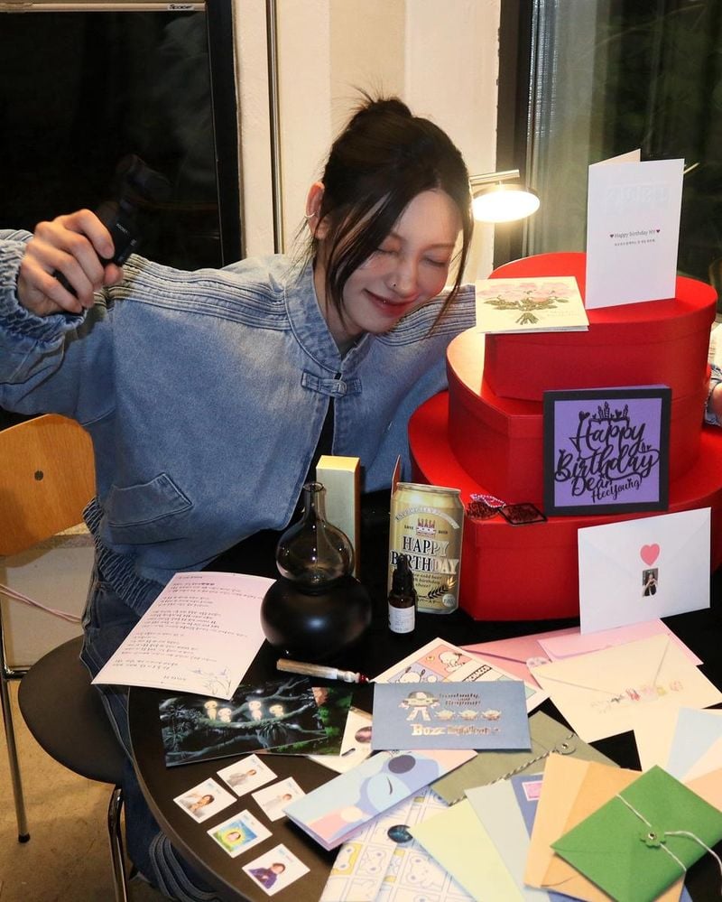 “알게 해주셔서 진심으로 감사합니다”…박희영, 생일의 감동→로맨틱한 밤 / 너의 연애 출연자 박희영 인스타그램