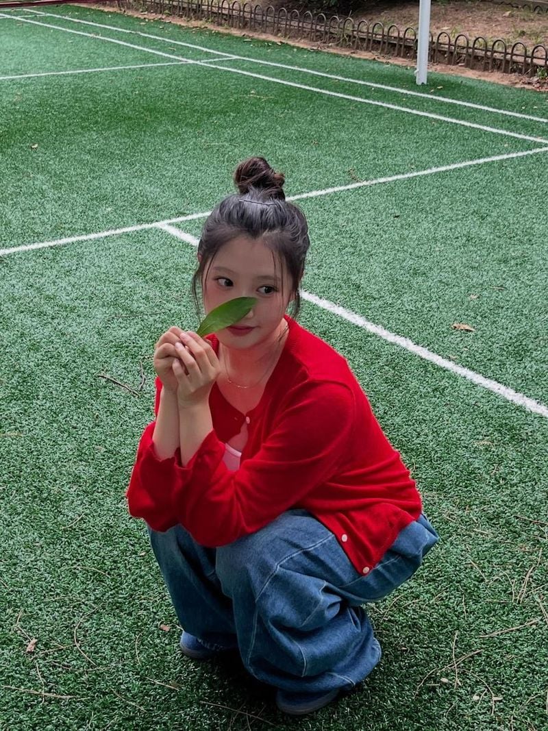 “녹는다아”…안서연, 여름 한가운데서 빛난 소녀 감성→잔잔한 설렘 / 걸그룹 첫사랑 안서연 인스타그램