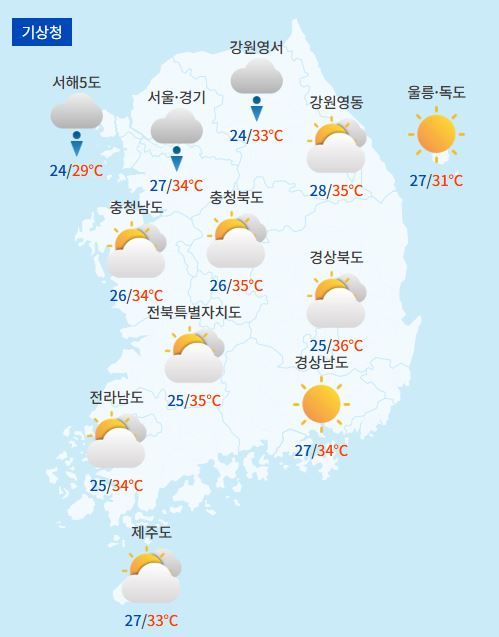 전국날씨예보 / 케이웨더