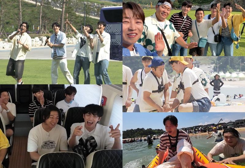 “데이식스 완전체 매력 폭발”…데이식스·1박2일, 버라이어티 속 청춘 여행→케미 기대감 / KBS