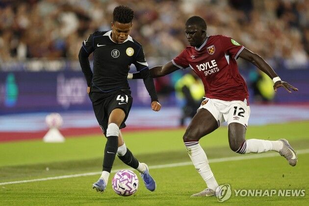 “파머 부상속 5골 폭발”…첼시, 웨스트햄 5-1 완파하며 시즌 첫승 / 연합뉴스