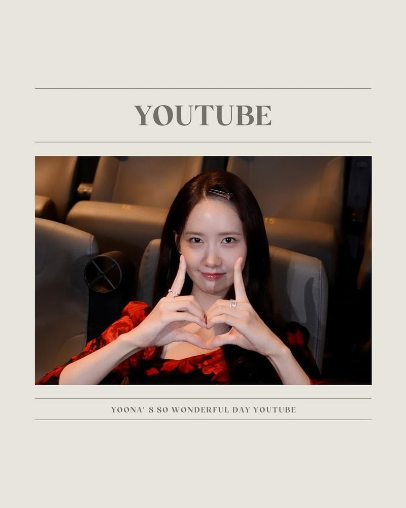 “마음에 여운이 번졌다”…임윤아, 영화관 한가운데→가을 감성 셀카 / 소녀시대 임윤아 인스타그램
