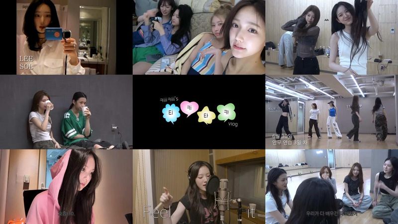 “키키의 웃음과 열정”…‘티키타카’서 드러난 진짜 연습실→팬 이목 집중 / 키키 공식 유튜브