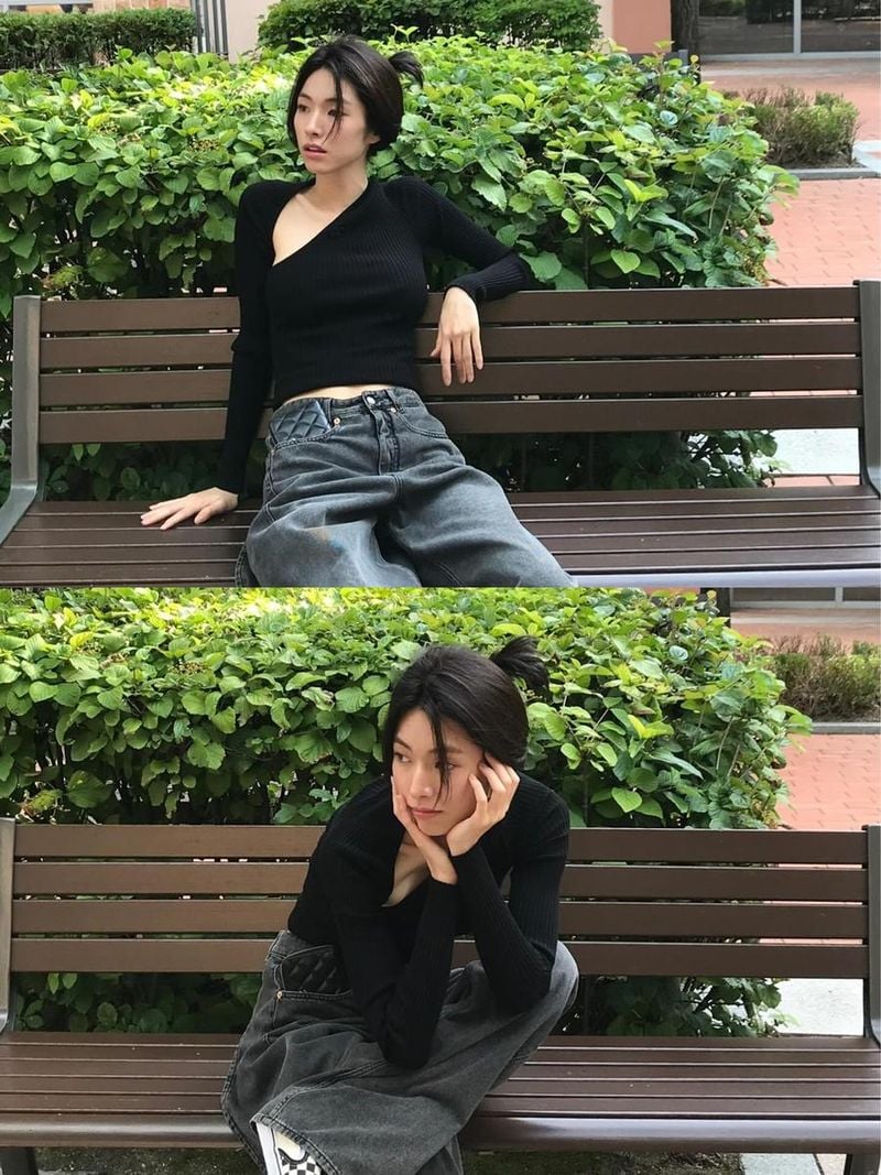“쉬는날 야무지게 놀기”…하영, 여름 오후→느긋한 공원 감성 / 배우 하영 인스타그램