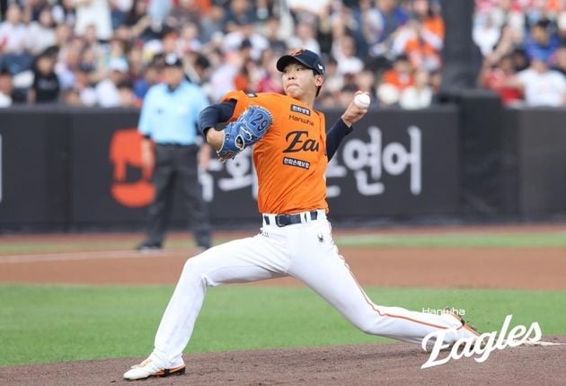 “황준서 6이닝 무실점”…한화, SSG 꺾고 6연패 탈출 / 연합뉴스