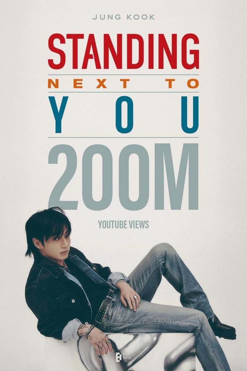 “2억 뷰 돌파로 증명된 존재감”…방탄소년단 정국, ‘Standing Next to You’→글로벌 팬심 장악
