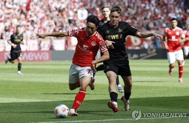 “극장골 허용”…이재성 풀타임 마인츠, 쾰른에 개막전 0-1 패 / 연합뉴스