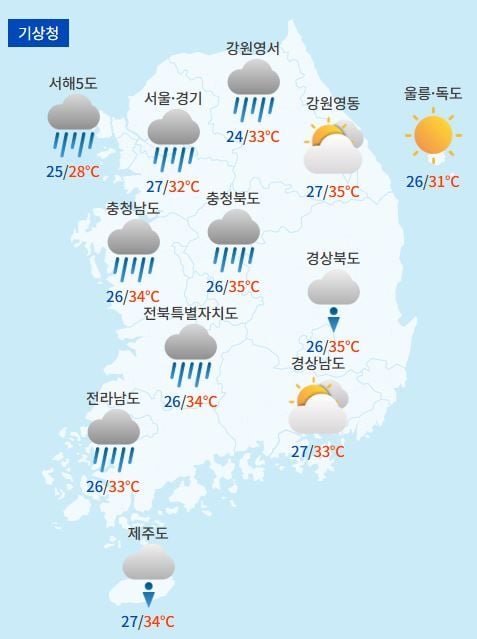 전국날씨예보 / 케이웨더