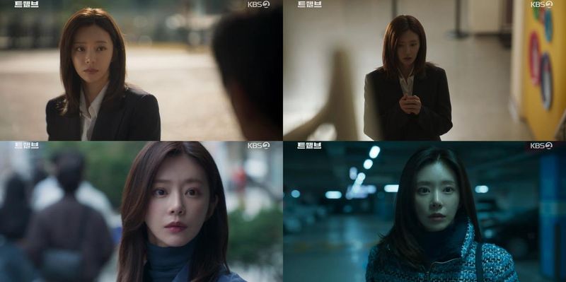 “강렬한 용의 눈빛”…이주빈, ‘트웰브’ 비밀 품은 첫 등장→긴장감 고조 / KBS 2TV '트웰브' 방송캡처