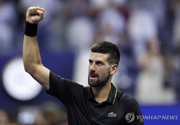 “3-0 완승”…조코비치, US오픈 1회전 통과하며 메이저 25회 우승 도전 / 연합뉴스
