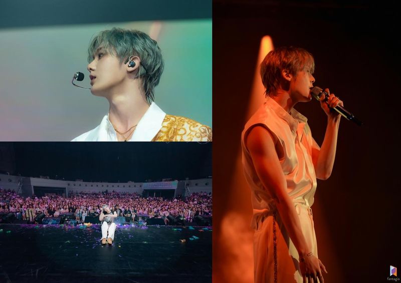 “변신의 무대, 팬심을 사로잡다”…아스트로 윤산하, ‘PRISM : from Y to A’ 마닐라 뜨겁게 물들였다 / 판타지오