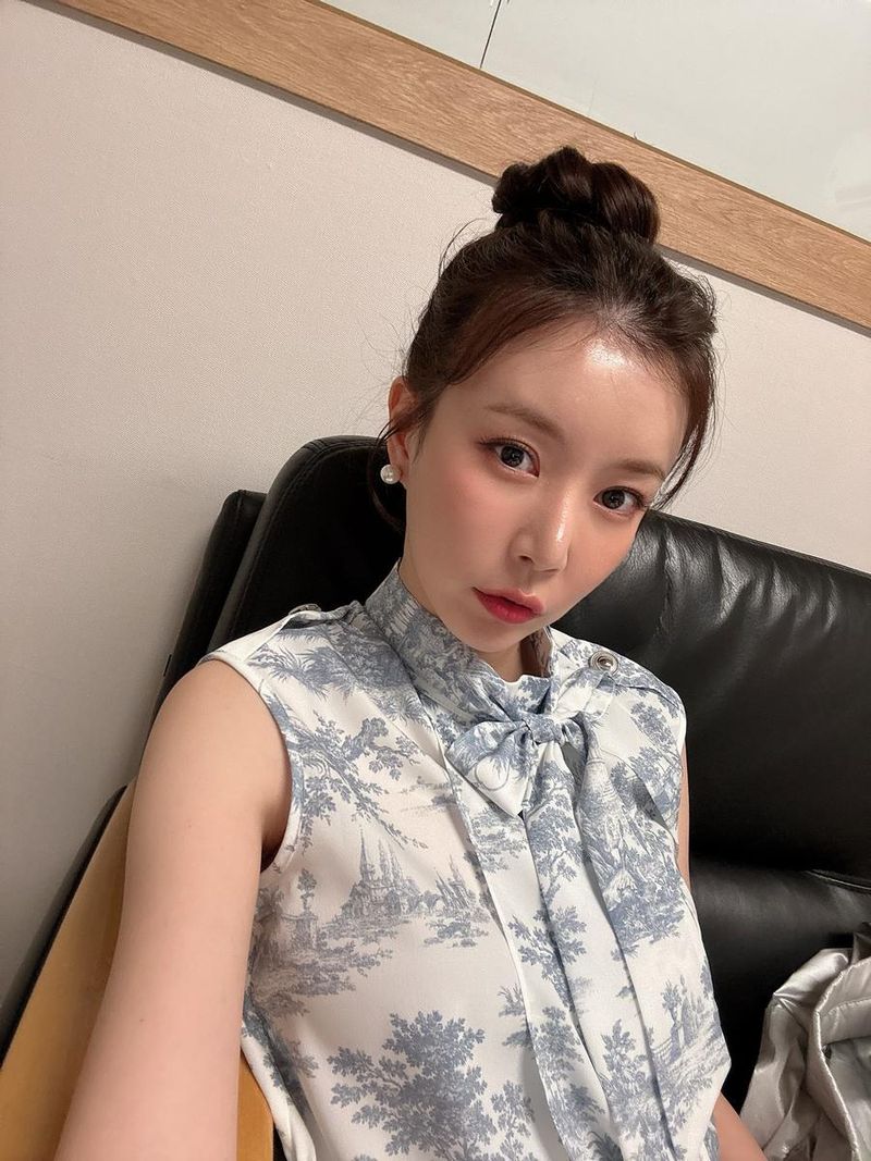 “8월도 끝나가요”…장혜리, 더위 속 빛나는 여름→청초한 매력 / 가수 장혜리 인스타그램