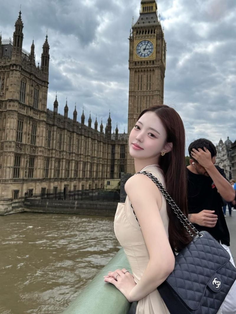“넘 예쁜 런던”…유시은, 설렘 가득 오후→도시와 어우러진 여운 / 미스코리아 유시은 인스타그램