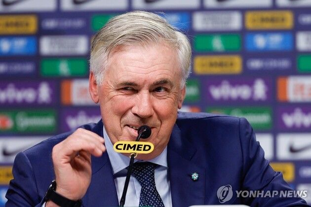 “네이마르 또 제외”…안첼로티, 브라질 9월 A매치 명단 발표 / 연합뉴스