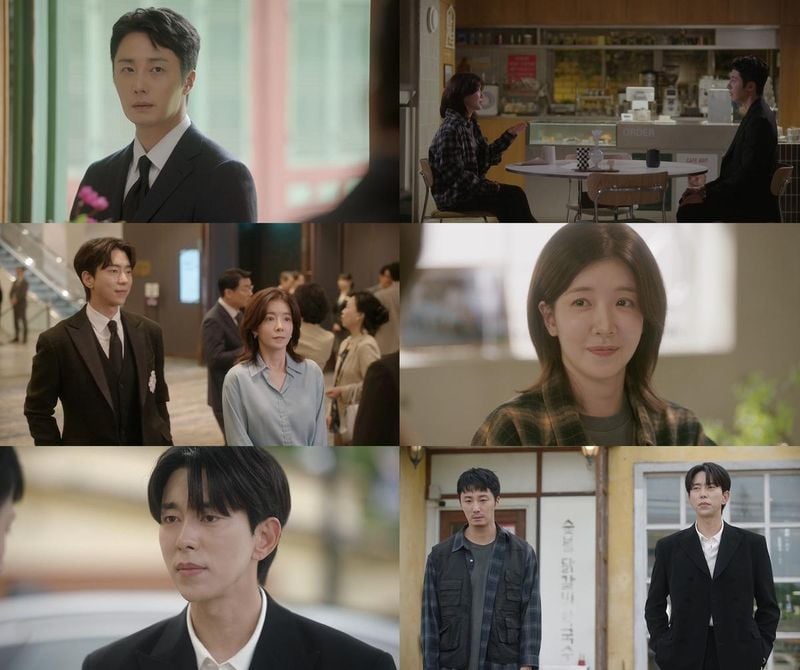 “엇갈린 진심의 삼각관계”…정일우·정인선·윤현민, ‘화려한 날들’ 갈등 폭발→관계 반전 신호탄 / KBS 2TV 주말드라마 화려한 날들 방송 캡처