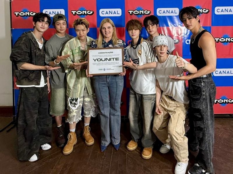 “글로벌 K-POP의 다리”…YOUNITE, 브라질서 피라시카바 시청 공식 감사패→현지 위상 높였다
