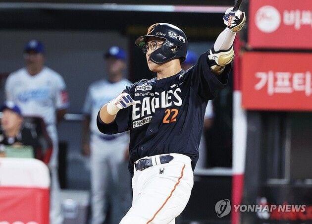 “발가락 통증으로 이탈”…채은성, 한화 엔트리 제외 타격 1위 공백 / 연합뉴스