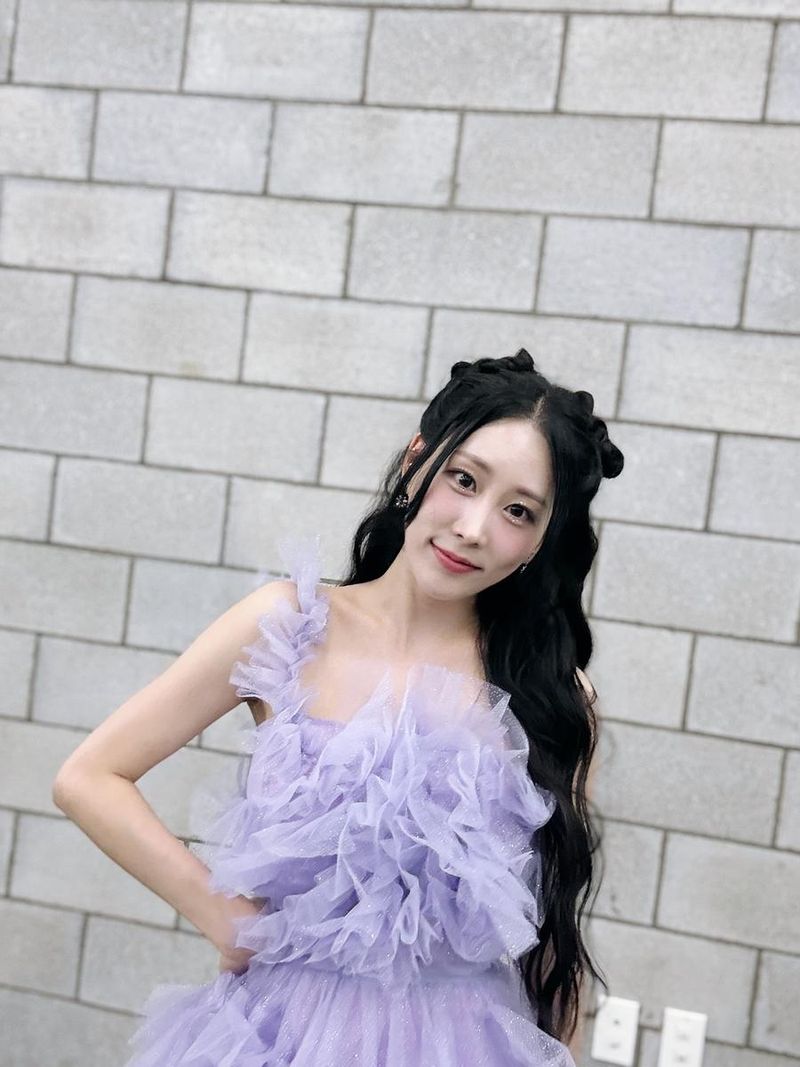 “오늘 하고 싶은 거 다 해”…김의영, 라벤더 드레스→몽환적 여신 변신 / 가수 김의영 인스타그램