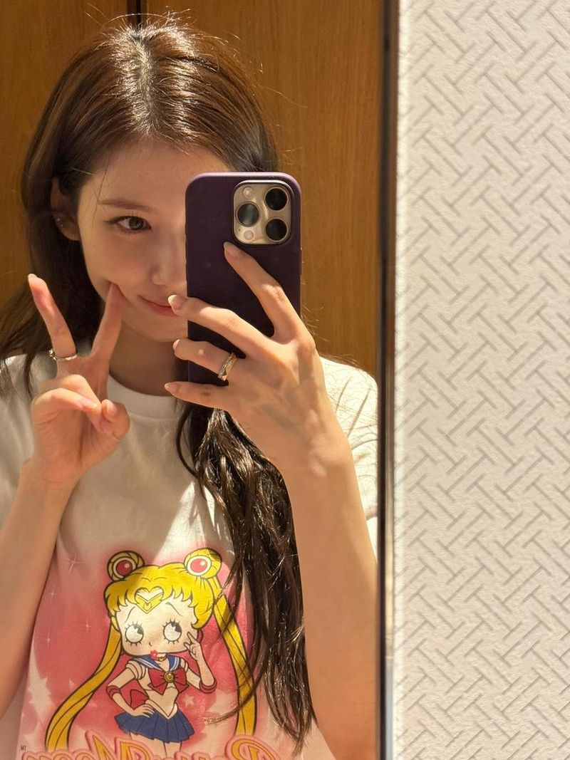 걸그룹 트와이스 사나 인스타그램