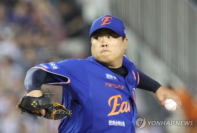 “6이닝 1실점 명품투”…류현진, 9시즌 연속 세자릿수 탈삼진 / 연합뉴스