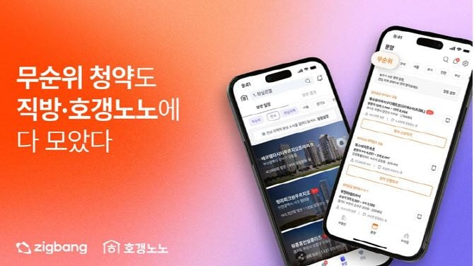 청약홈 연계 강화한 직방(출처=직방)