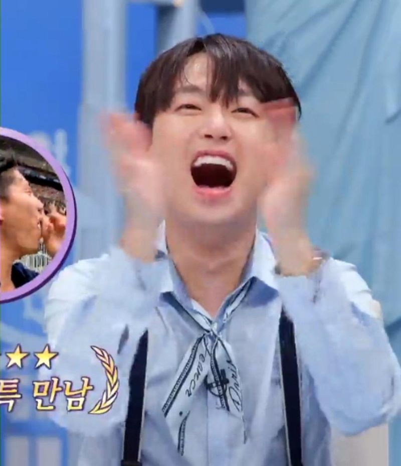 '톡파원 25시' 이찬원, '특' 챌린지로 흥분의 도가니 된 파리 톡파원에 웃음 참지 못하고 빵 터져