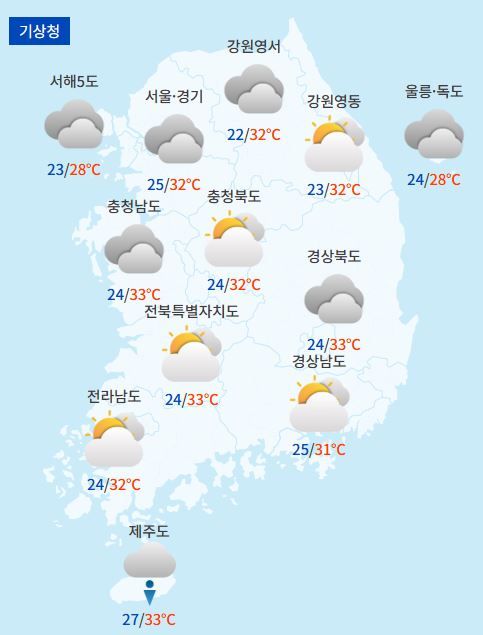 전국날씨예보 / 케이웨더